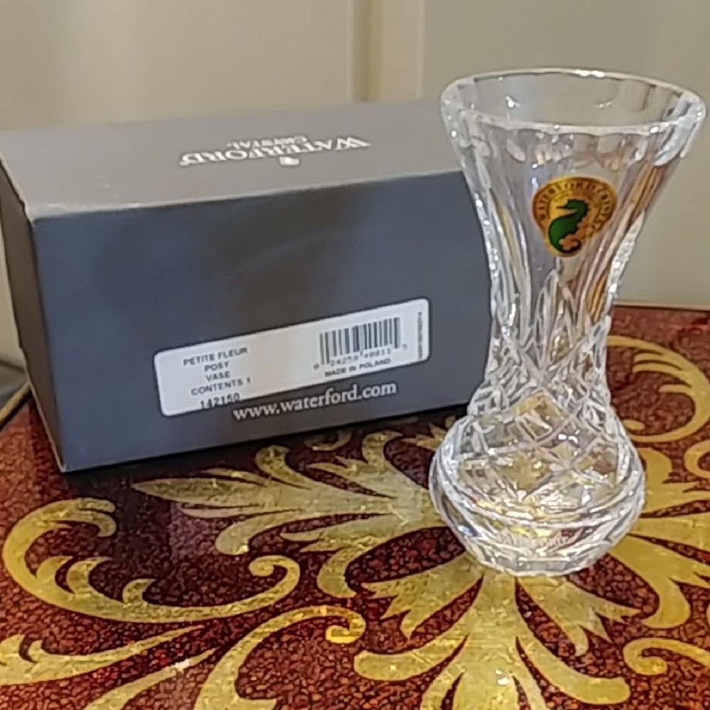 Waterford Crystal Petite Fleur Vase